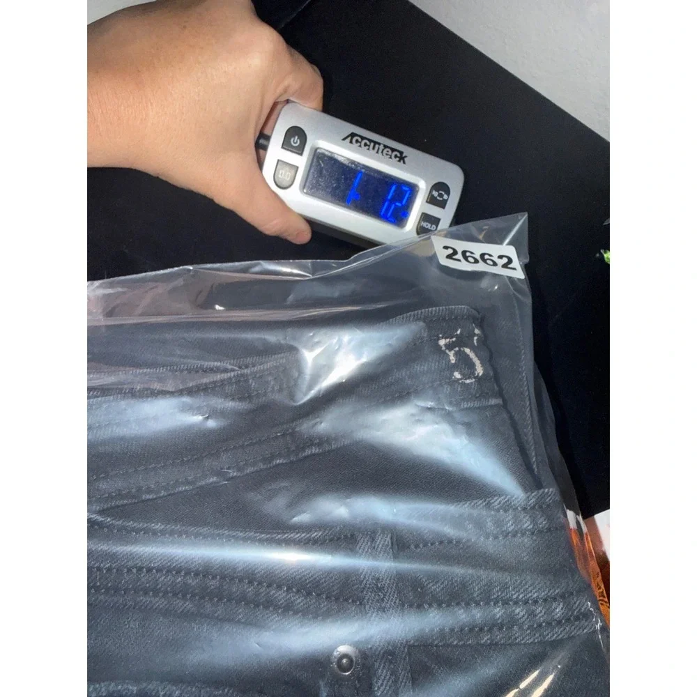 575 Denim Bootcut Jeans Faded Black‎ Size 30 Grunge Y2K Retro Streetwear